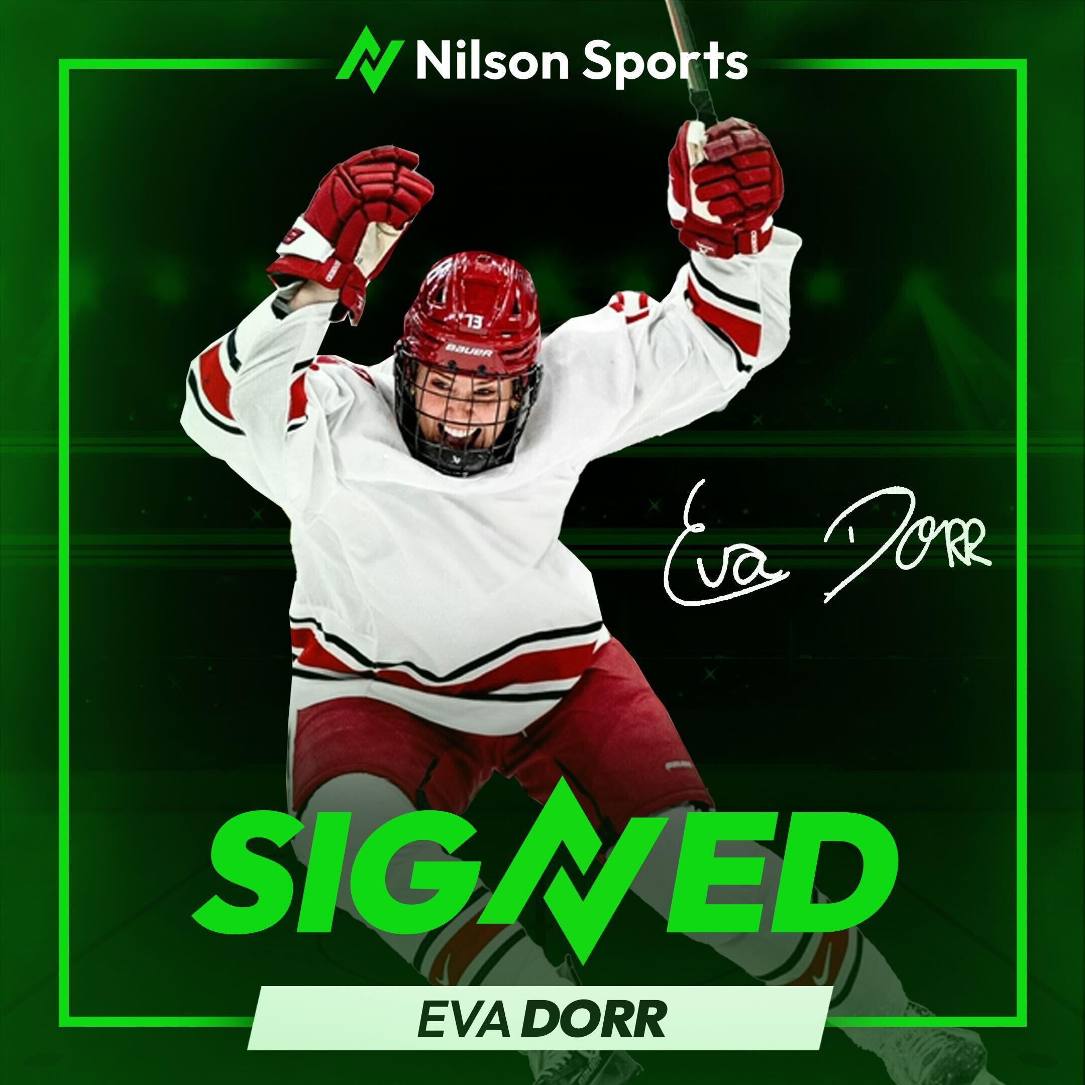 Eva Dorr Signing graphic